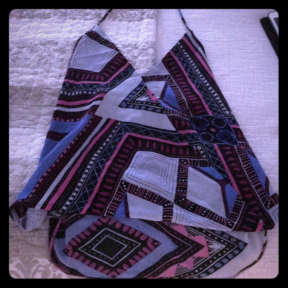 Silky Tribal Tank